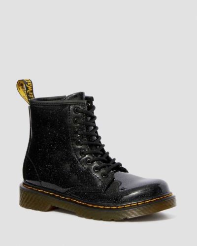 Botas Con Cordones Dr Martens Junior 1460 Glitter Para Niños DR3739O